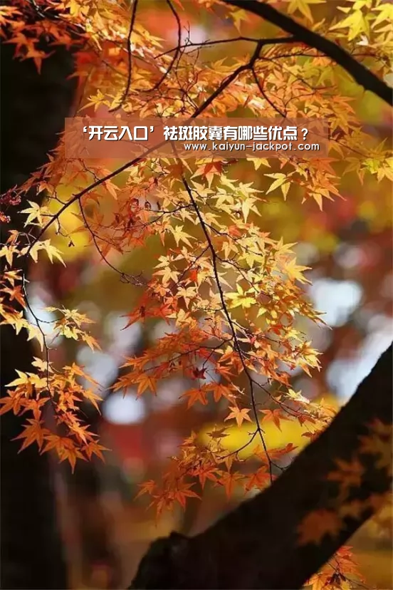 ‘开云入口’祛斑胶囊有哪些优点?(图2) 开云推荐